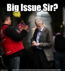 corbyn big issue Meme Template