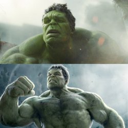 Hulk Sad vs Angry Meme Template