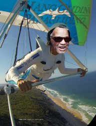 Ray charles hang glider Meme Template