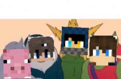 Minecraft Me and the Boys Meme Template