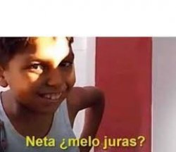 Neta me lo juras Meme Template
