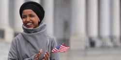 ILHAN OMAR Meme Template
