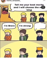 The Chosen one Meme Template