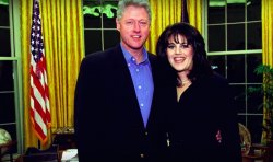 Bill Clinton and Monica Lewinsky Meme Template