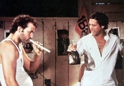 Bill Murray and Chevy Chase smoke and drink Meme Template