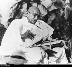 GANDHI'S FLIP FLOP Meme Template