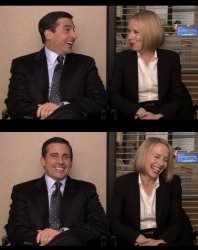 Mike and Holly Meme Template