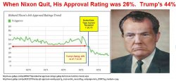 Trump vs Nixn Approval Rating 190712 Meme Template