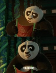 Kung Fu Panda blank Meme Template