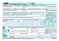 Form 1040 Meme Template