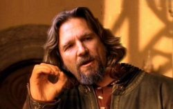 LEBOWSKI ONE DOES NOT SIMPLY Meme Template
