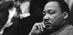 Martin Luther King, Jr. Thoughtful Meme Template