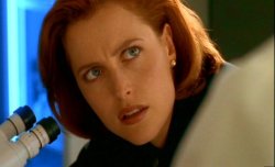 Agent Scully microscope Meme Template