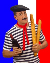 FRENCHMAN STEREOTYPE Meme Template