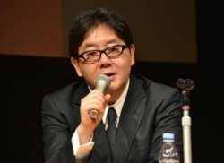 Akimoto Yasushi with mic Meme Template