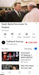 Terminator vs predator Meme Template
