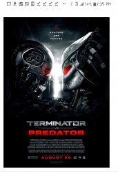 Terminator vs predator Meme Template