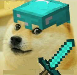 Minecraft Doge Meme Template
