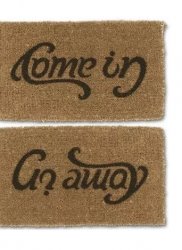 Door mat ambigram Meme Template