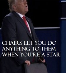 Trump Chairs Meme Template