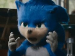 Sonic's Bruh Meme Template