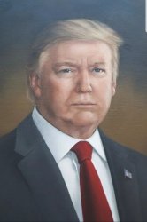 Trump Portrait Meme Template