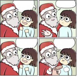 I want a dragon santa BLANK Meme Template