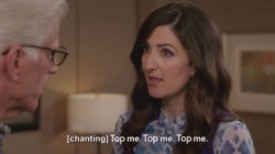 [chanting] Top me, Top me, Top me Meme Template