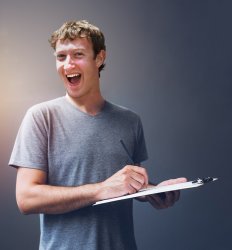 Zuck's taking notes Meme Template