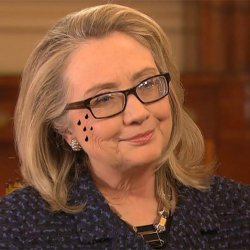Hillary Clinton tears Meme Template
