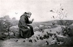 St. Francis and the Birds Meme Template