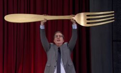 John Oliver - The Fork Lord Meme Template