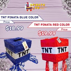 Apinata Blue & Red TNT Pinata - Apinata4u.com Meme Template