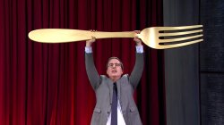 John Oliver has a fork Meme Template