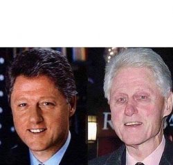 Bill Clinton Before & After Meme Template