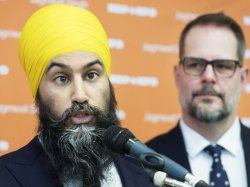 Cross-eyed Jagmeet Singh Meme Template