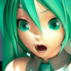 Miku Surprised Meme Template