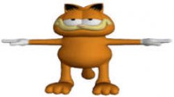 T posing GARF Meme Template