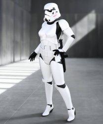 Female Stormtrooper Meme Template