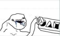 square peg Meme Template