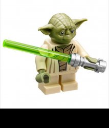 Lego yoda Meme Template