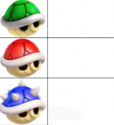 mario kart shells Meme Template