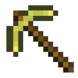 gold pickaxe Meme Template