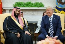 SAUDI MEETS U.S.A Meme Template