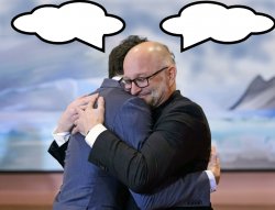 trudeau and lametti Meme Template