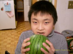 Watermelon Boy Meme Template