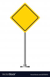 road sign Meme Template