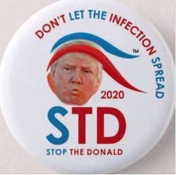 Donald STD Meme Template