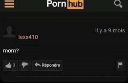 Pornhub comment Meme Template