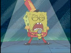 Spongebob Singing Sweet Victory Meme Template